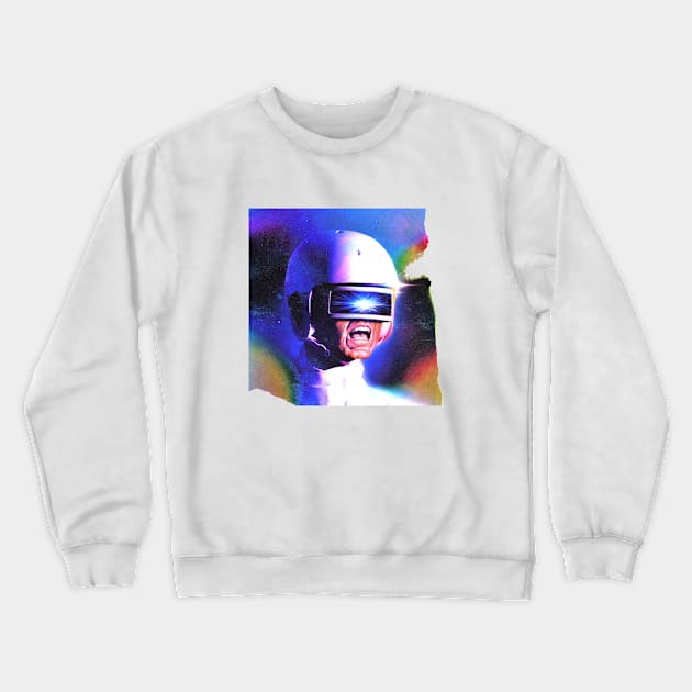 Cyclops Crewneck Sweatshirt by Space Cadet Art